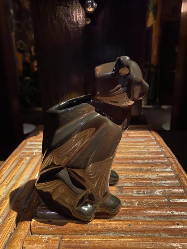 Art Deco Cubist Bear Mug (Gloss Brown/Black)
